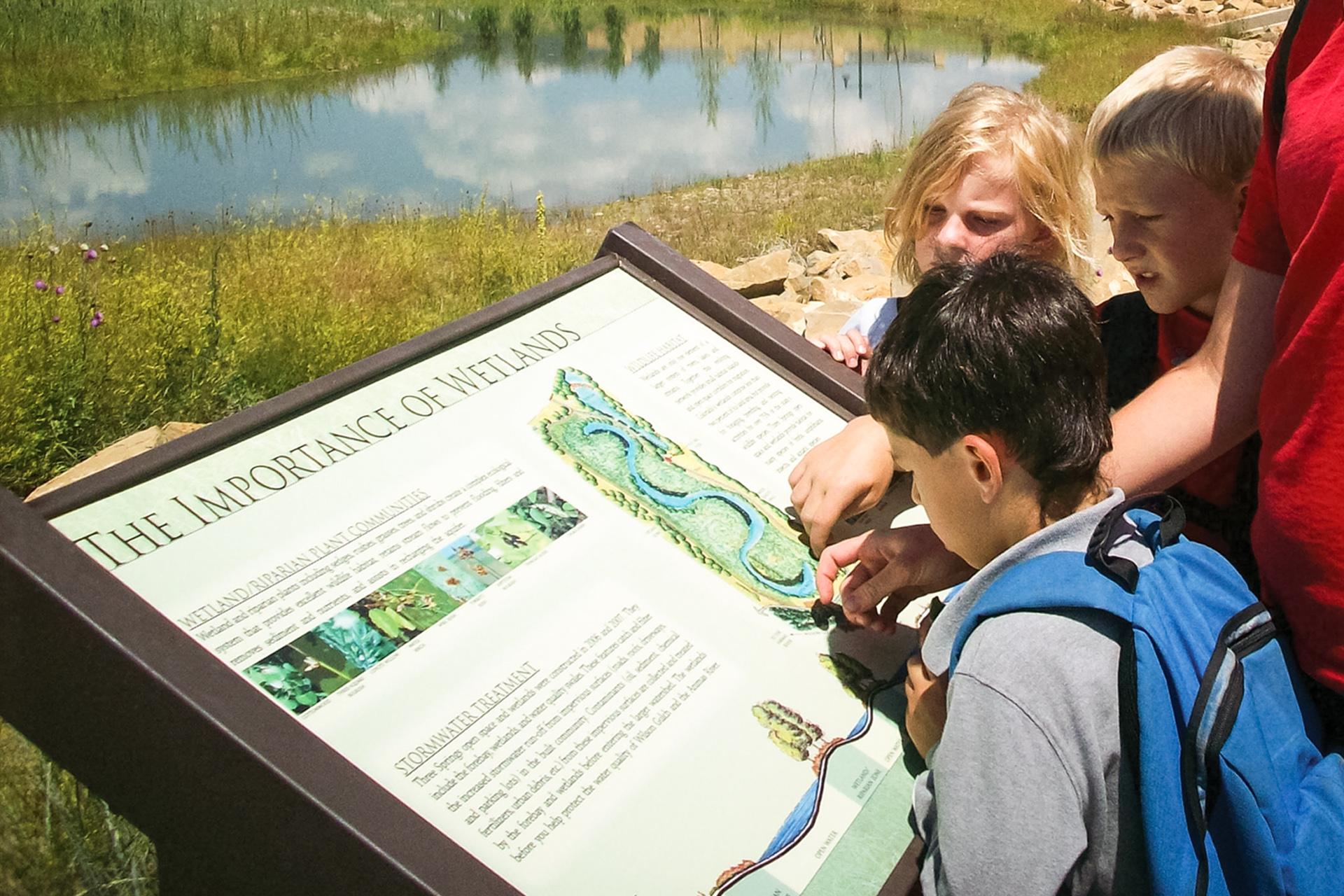 Three Springs Stormwater Wetlands Landscape Architecture Construction Documents