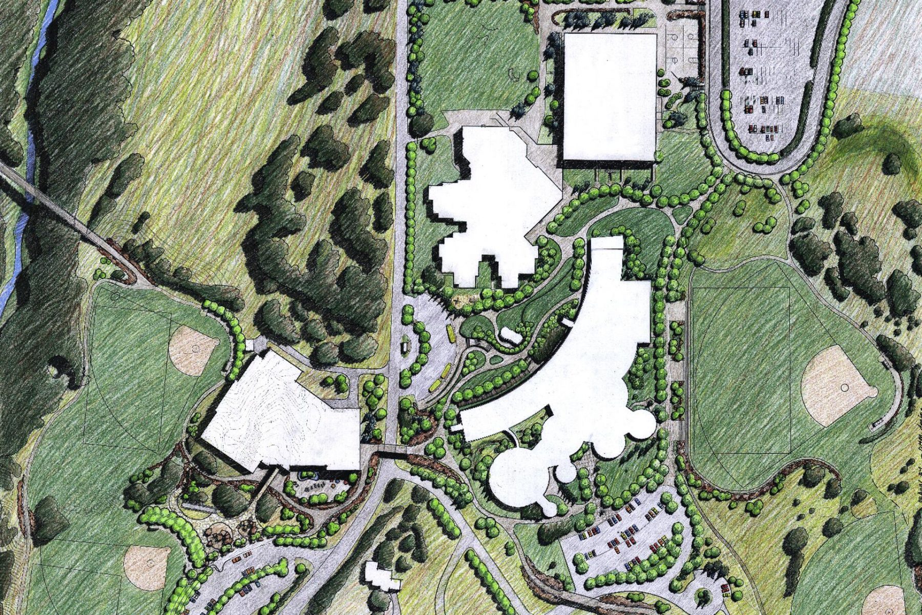 Aspen Community Center Landscape Architecture